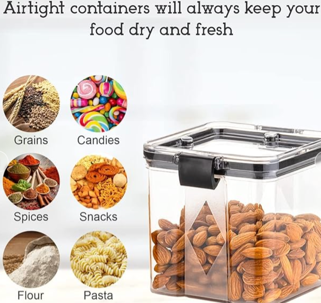 Air-Tight Kitchen Storage Containers - 700ml